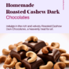 Roasted Cashew Dark Chocolates