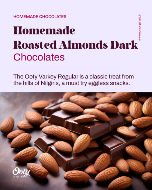 Roasted Almonds Dark Chocolates